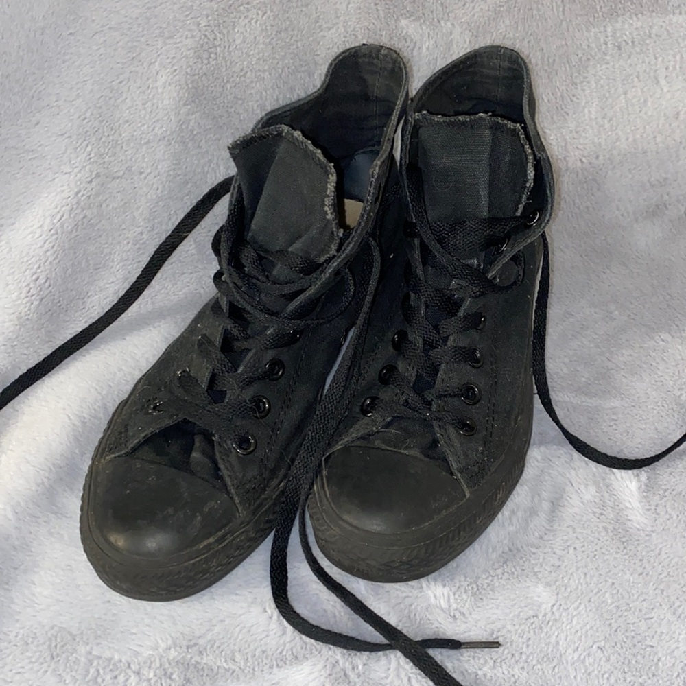 Black High Top Converse